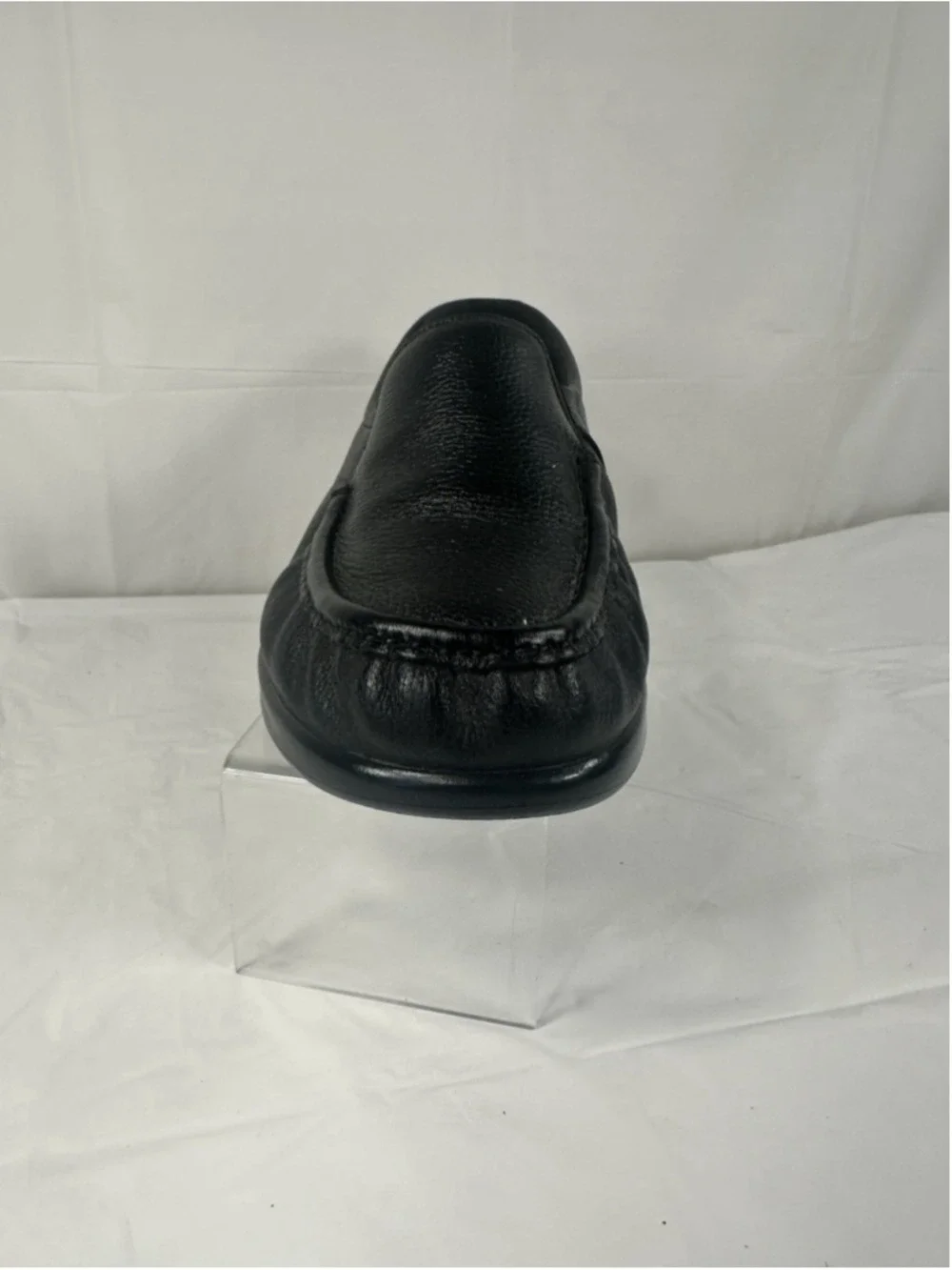 SAS Simplify Comfort Loafer Loafers Shoes Size 8.5 WW Black Leather new